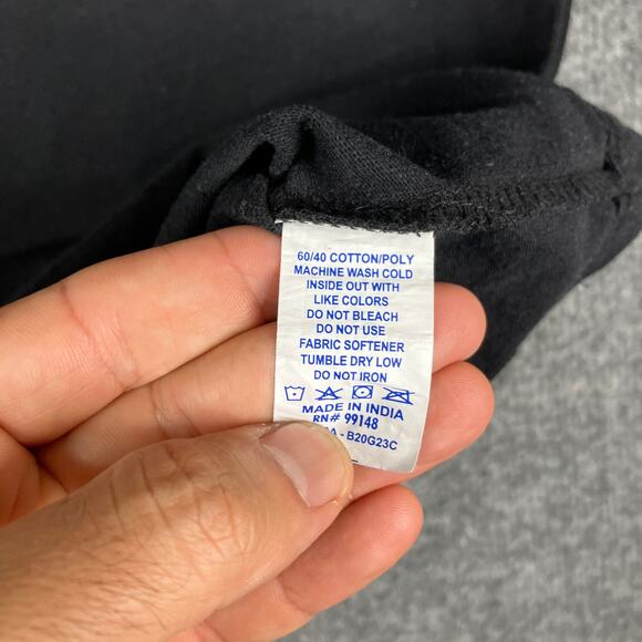 Brisco Brands T-Shirt Mens Size L Black Funny Quote Graphic Math Humor Tee - Picture 4 of 8